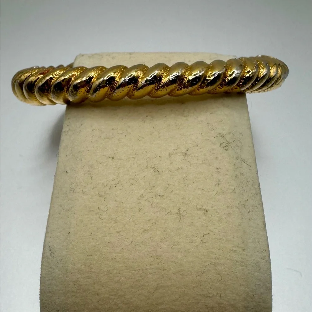 Camrose & Kross JBK Gold and Blue Bangle Bracelet - Picture 4 of 12